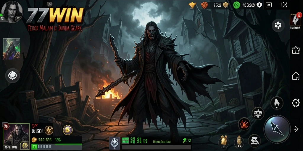 Gameplay menegangkan di dunia gelap 77WIN.