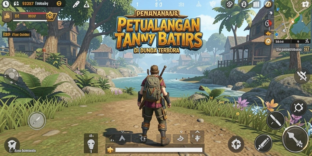 Gameplay menakjubkan dalam dunia terbuka yang luas.
