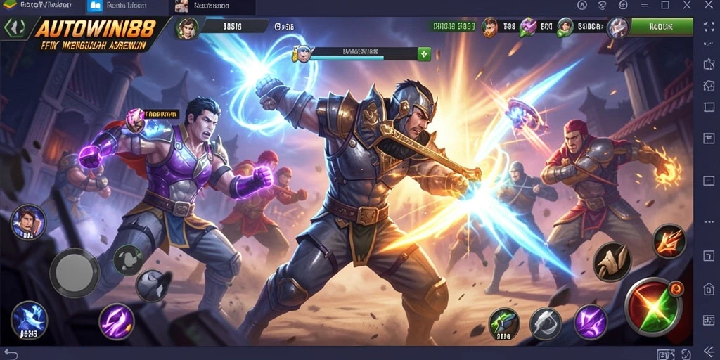 Gameplay menarik AUTOWIN88 dengan pertarungan seru.