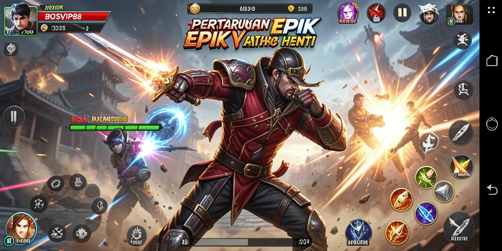 Gameplay bos vip 88 yang menarik dan menegangkan.