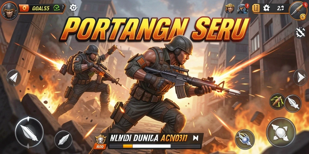 Gameplay seru dan mendebarkan di GOAL55.