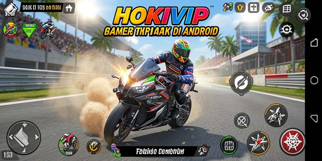 Tampilan gameplay HOKIVIP yang mendebarkan dan penuh adrenalin.