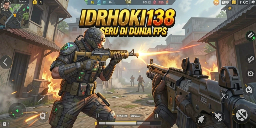Tampilan aksi intens dalam gameplay IDRHOKI138 yang seru.