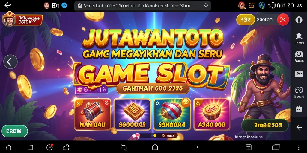 Gameplay seru dan grafis menarik dalam JUTAWANTOTO.