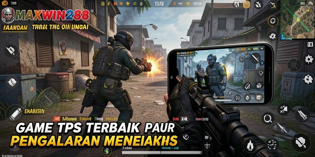 Tampilan layar utama gameplay <strong>MAXWIN288</strong> yang mendebarkan dan penuh aksi.