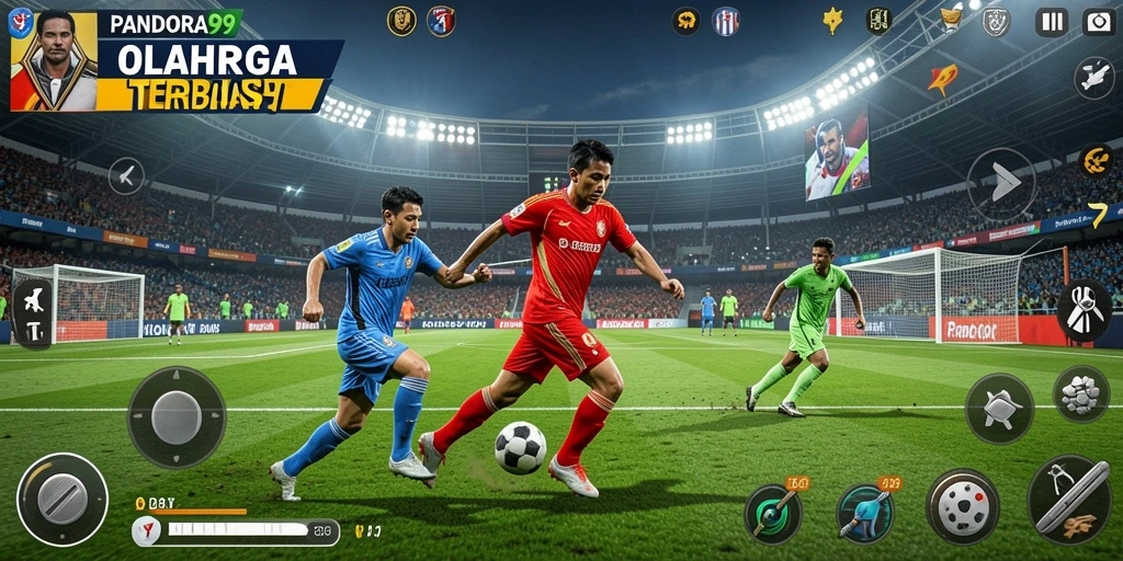Tampilan menakjubkan dari gameplay PANDORA99 yang penuh aksi.