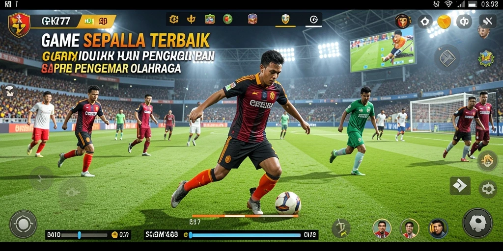 Tampilan gameplay RK77 yang realistis dan seru.